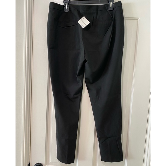 Halogen Nordstrom black Womens Capri cropped slacks work pants Nwt - Picture 7 of 10